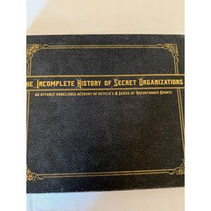 First Edition Netflix Incomplete History of Secret Organizations Netflix 2018